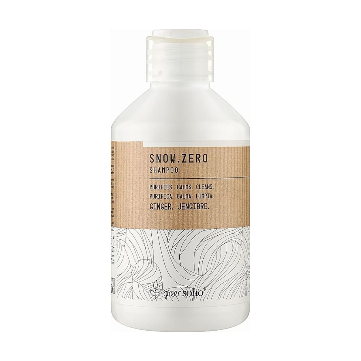 Уцінка! Очищувальний шампунь для волосся GreenSoho Snow.Zero Shampoo проти лупи, 250 мл